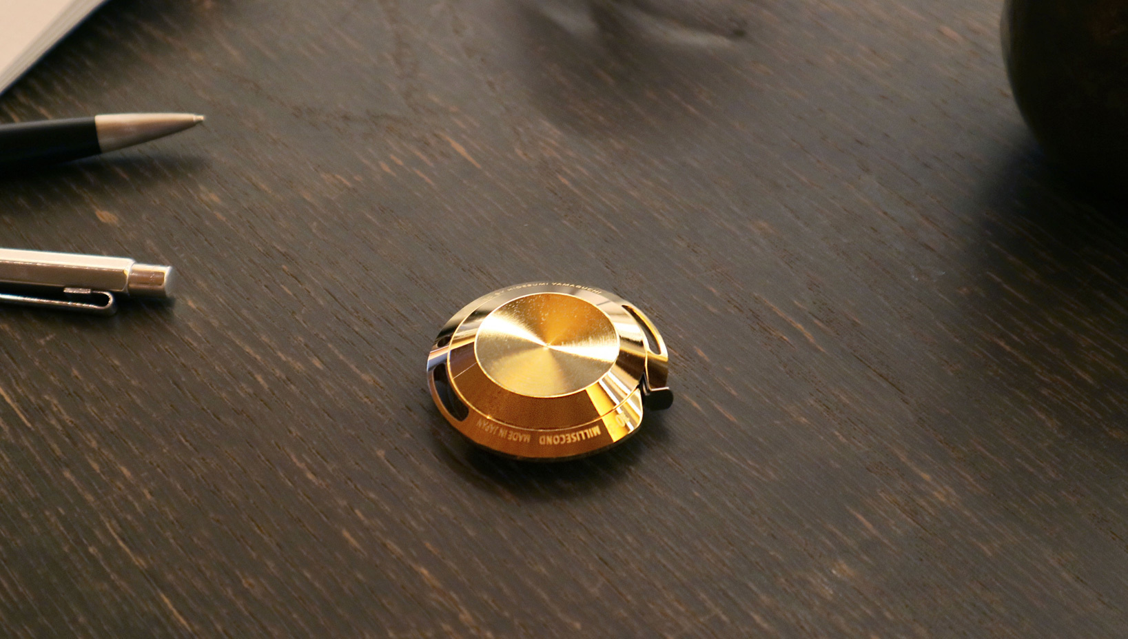 ミリセカンド24k金メッキ加工メタルメジャー/MiLLiSECOND Metal Major S24K Gold Plated