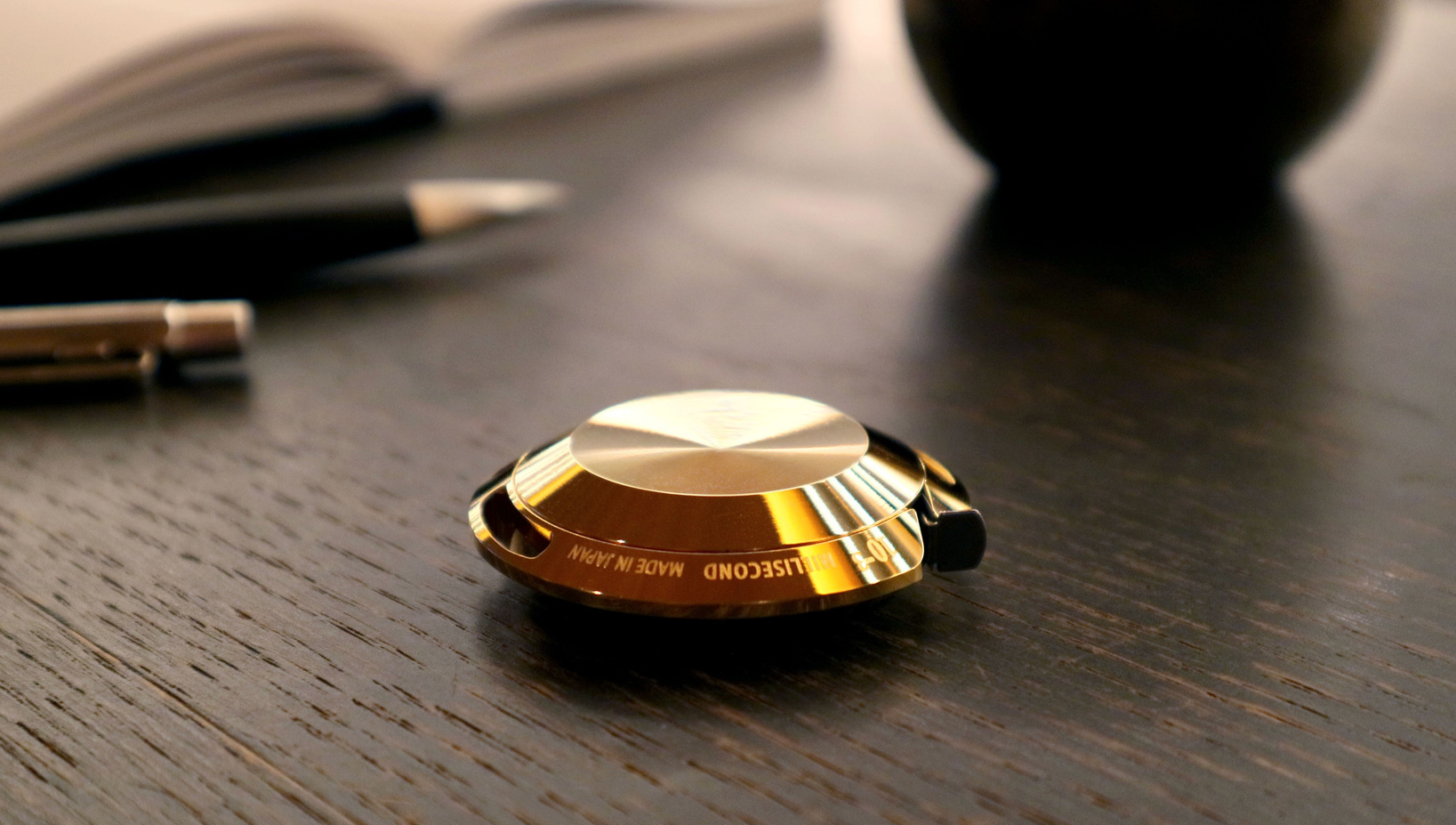 ミリセカンド24k金メッキ加工メタルメジャー/MiLLiSECOND Metal Major S24K Gold Plated