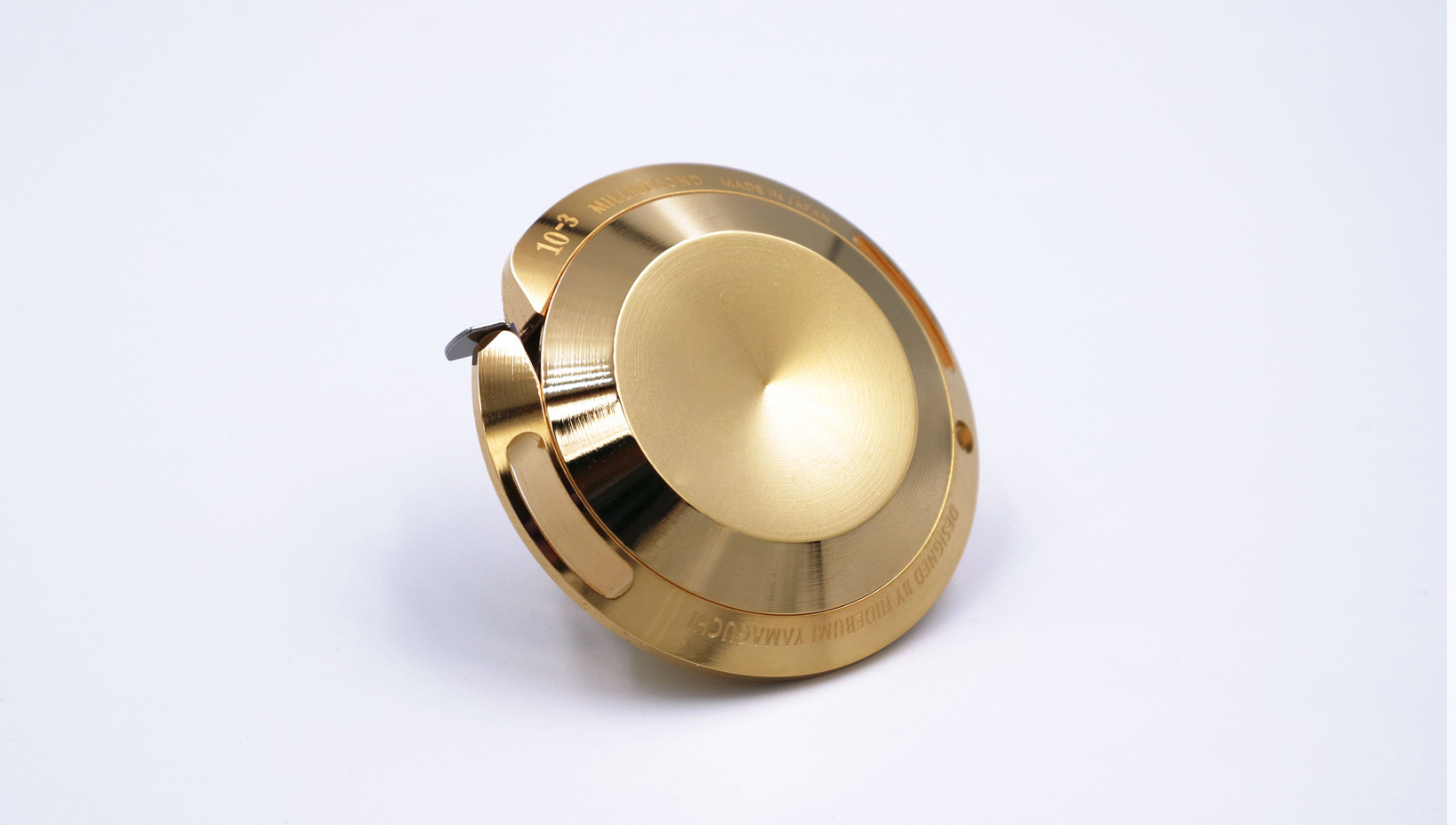 ミリセカンド24k金メッキ加工メタルメジャー/MiLLiSECOND Metal Major S24K Gold Plated