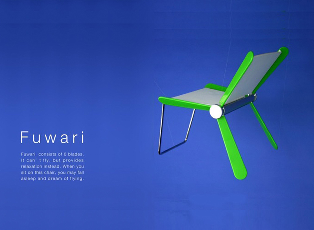 Fuwari Designed by Hidebumi Yamaguchi/ ふわり　デザイン: 山口英文